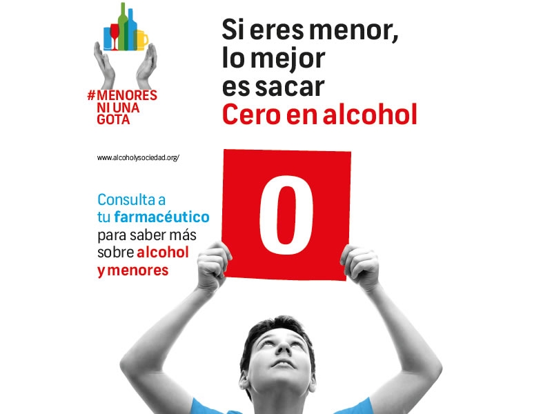 Prevención del consumo de alcohol en menores en la farmacia