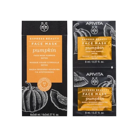 Mascarilla DETOX de calabaza de Apivita