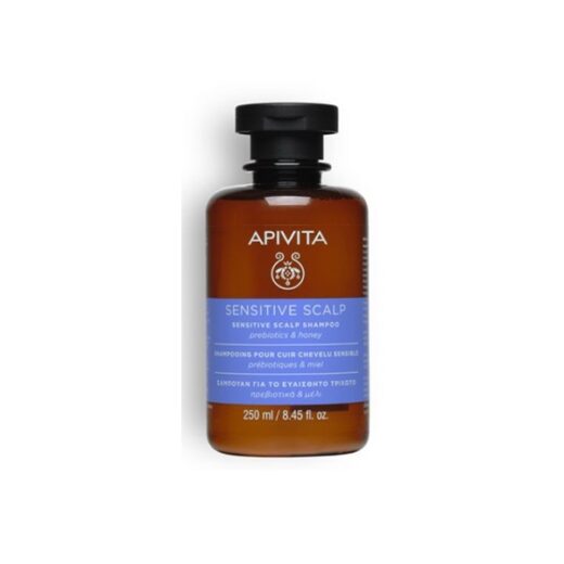 Champú para cuero cabelludo sensible de Apivita